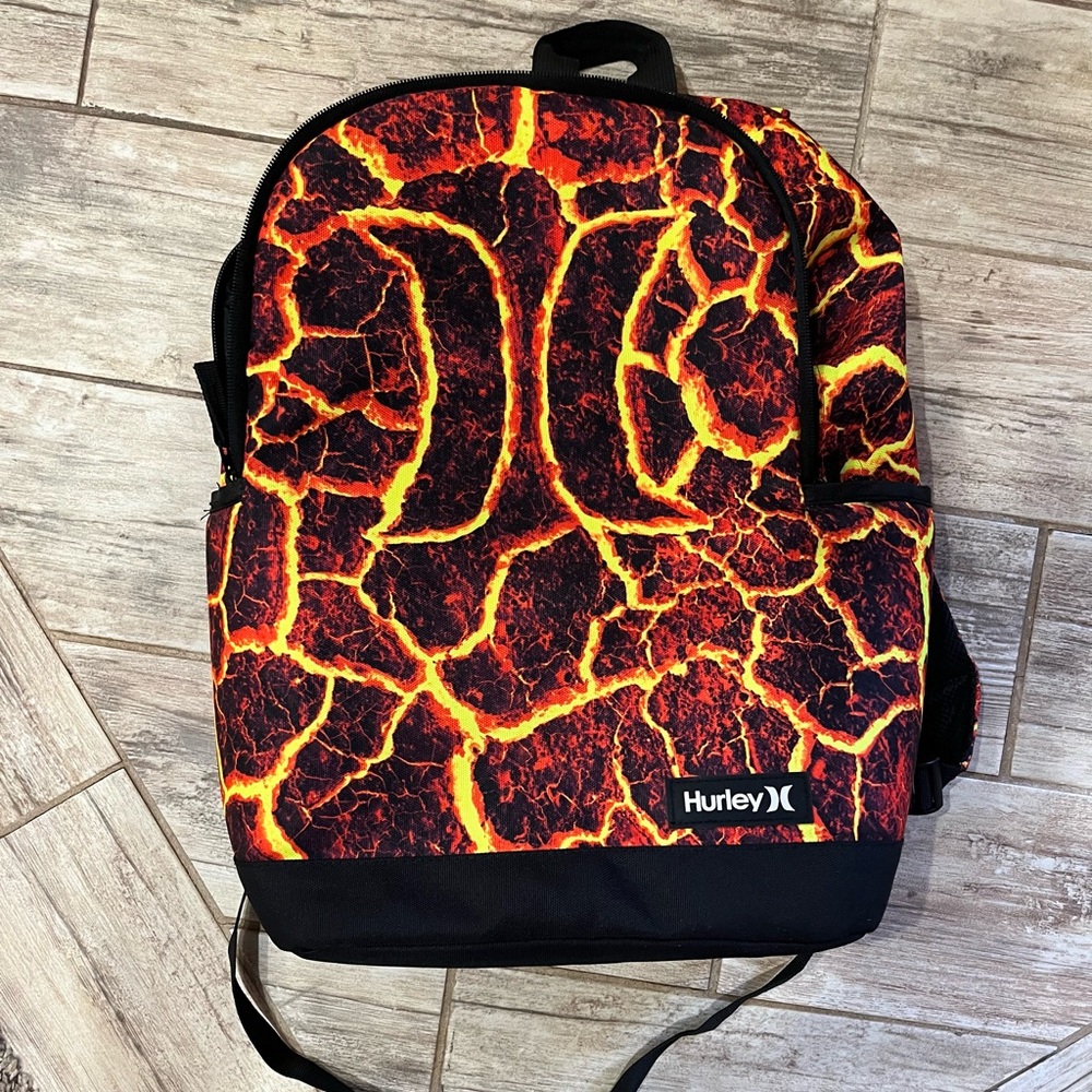 Hurley Lava Flame Fire backpack